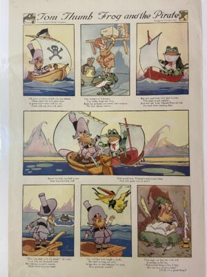 Ruth Plumly Thompson Tommy Thumb Frog & the Pirate Newspaper