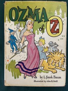 Ozma of Oz Book Roycraft Dust Jacket Wizard of Oz L Frank Baum