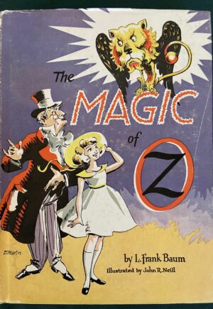Magic of Oz Dick Martin Dust Jacket Wizard of Oz book