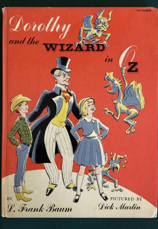 Dorothy and the wizard in oz dick martin 1961 book