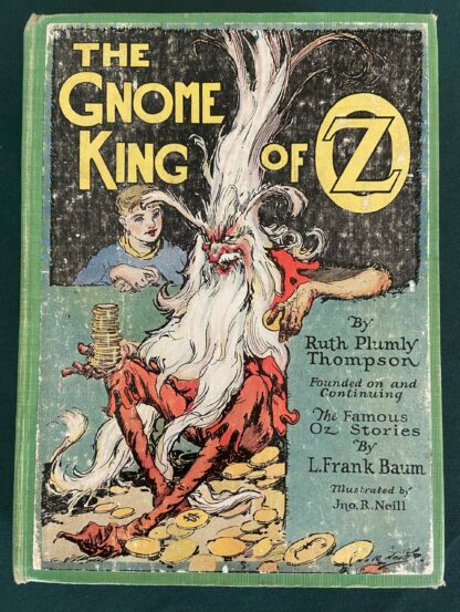 Gnome King of Oz Book 1st Edition Ruth Plumly Thompson