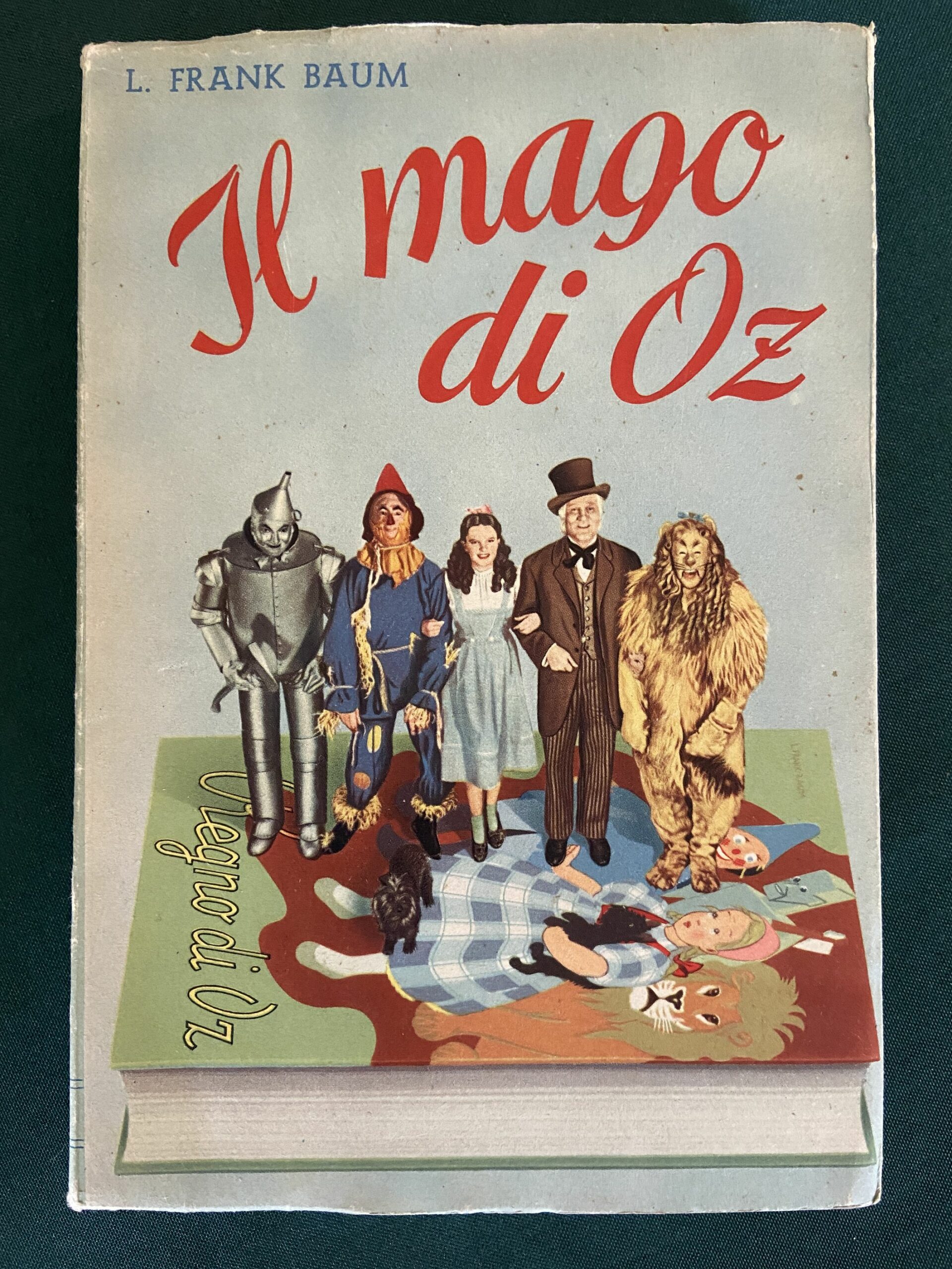 Il Mago di Oz Wizard of Oz MGM Italy Book