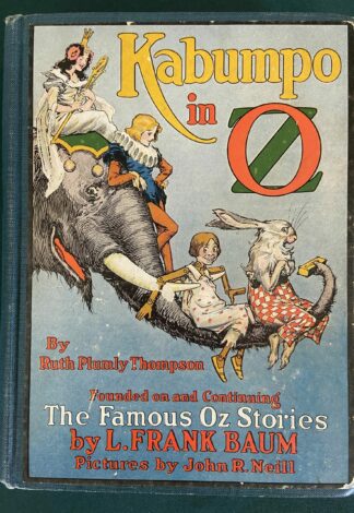 Kabumpo in Oz Book 1st Edition Wizard of Oz