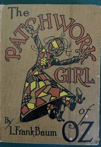 Patchwork Girl of Oz Book L Frank Baum 1920 Color