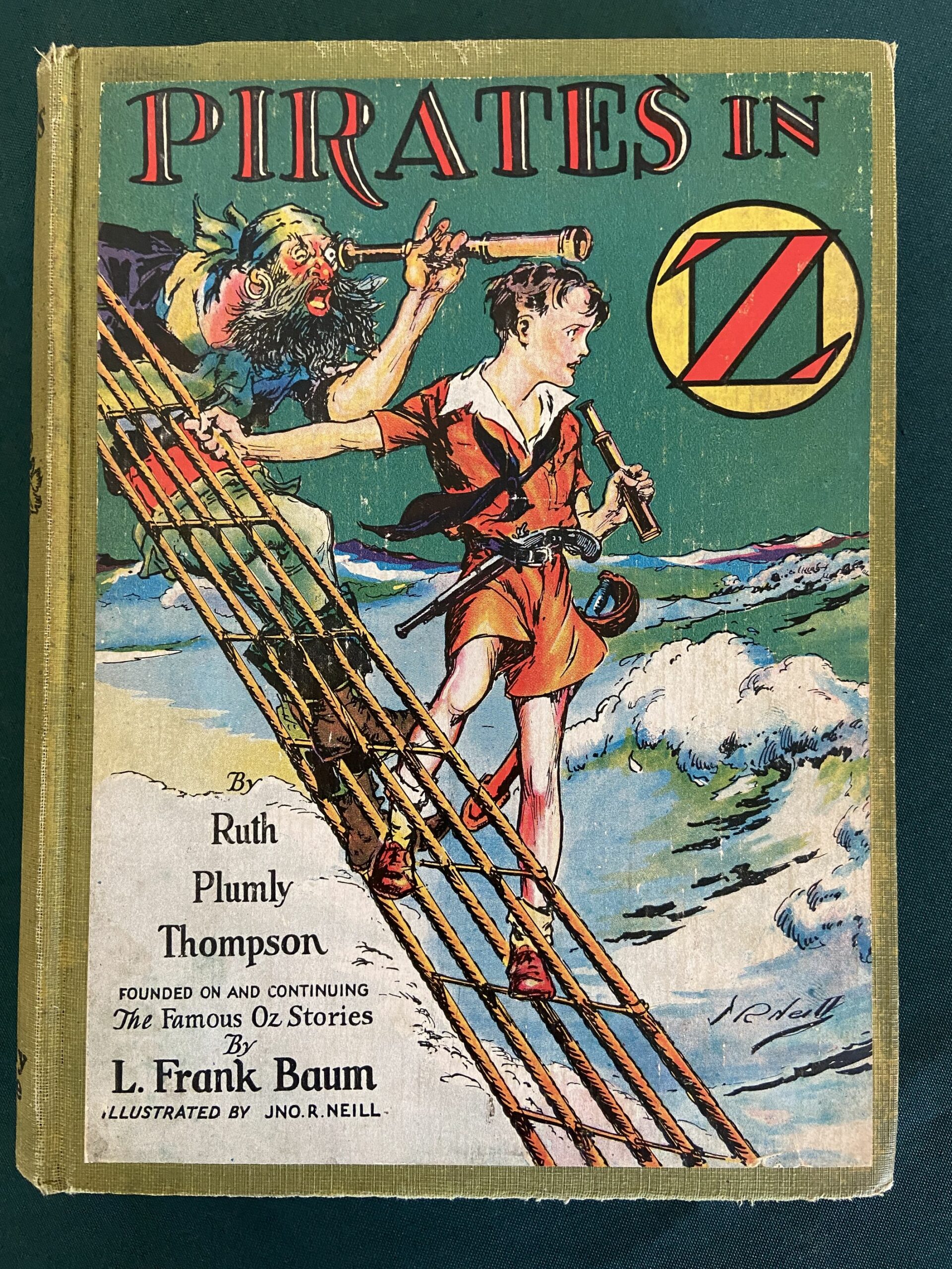 Pirates of Oz Color Plates first edition wizard of oz book