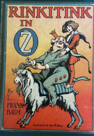 Rinkitink in Oz book l frank baum color plates