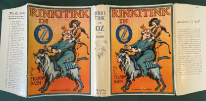 Rinkitink in Oz book dust jacket l frank baum