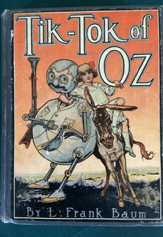 Tik tok of oz book l frank baum reilly & lee color plates