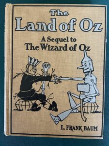 land of oz book tan cloth Reilly & Lee 1919