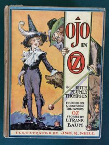 ojo in oz book first edition 1933 ruth plumly thompson