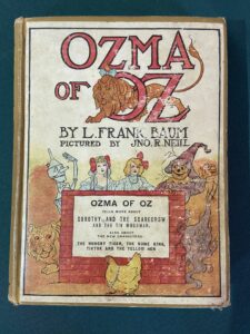 Ozma of Oz book 1st edition fifth printing l frank baum