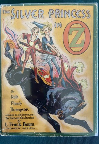Silver Princess of Oz book dust jacket 1st edition 1938