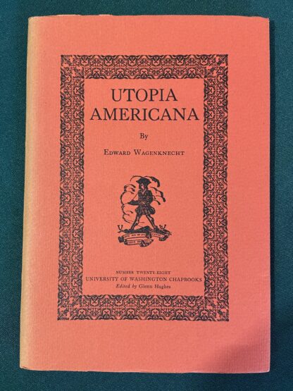 Utopia Americana Signed Book L Frank Baum 1929 1st edition