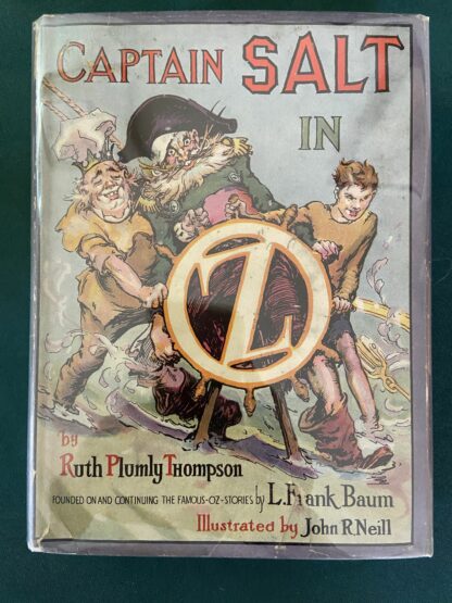 Captain Salt in Oz 1st Edition book in dust jacket