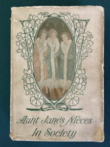 Aunt Jane's Nieces Society Book L Frank Baum Dust Jacket