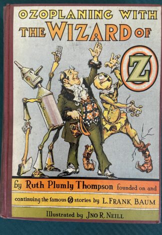 Ozoplaning with the Wizard in Oz book Ruth Plumly Thompson