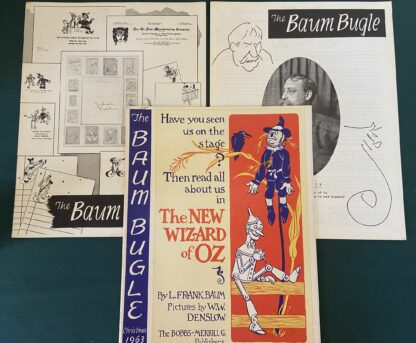 Baum Bugles 1963 Choice Issue Wizard of Oz