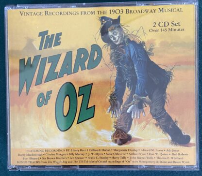 wizard of oz recordings from the 1903 musical wizard of oz cd