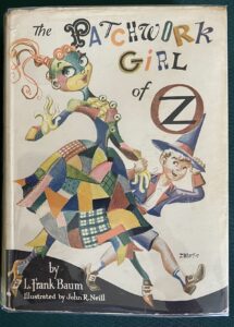 Patchwork Girl of Oz Book Dick Martin Dust Jacket