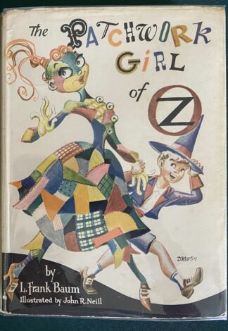 Patchwork Girl of Oz Book Dick Martin Dust Jacket