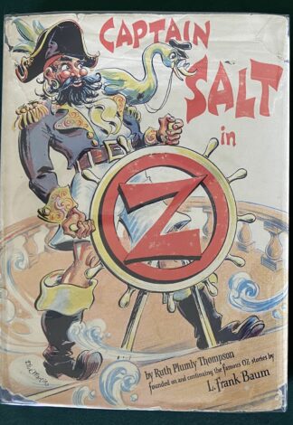 Captain Salt in Oz book Dick Martin Dust Jacket