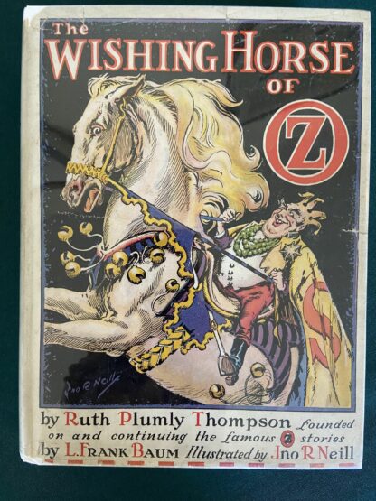 Wishing Horse of Oz Book in Dust Jacket 1st edition Thompson