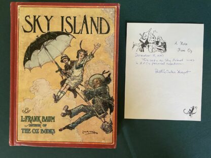 Sky Island Ruth Plumly Thompson Copy 1912 1st edition L Frank Baum