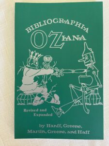 BIBLIOGRAPHIA OZIANA Oz L Frank Baum Wizard of Oz Reference Book 2002