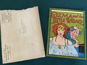 Omza and the Little Wizard Original Envelope 1932