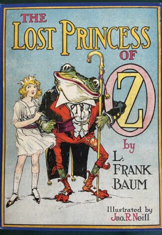 Lost Princess of Oz Book 1920s Color Plates L Frank Baum