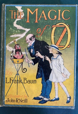 Magic of Oz book 1919 12 color plates L Frank Baum