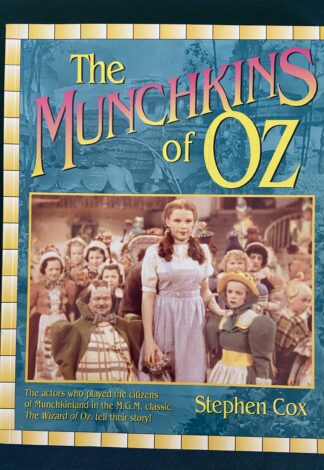 Munchkins of Oz Cox Mickey Carroll Signed Book 1996 Wizard of Oz