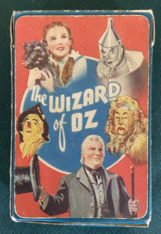 Wizard of oz playing cards UK British MGM Castell