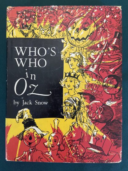Whos Who in Oz Book 1954 1st Edition