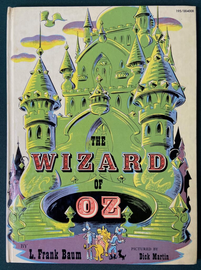 Dick Martin 1961 Wizard of Oz book by L Frank Baum