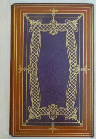Ballads of a Book-worm Roycroft 1899 Full Levant Leather Book W W Denslow Design Leather Doublures