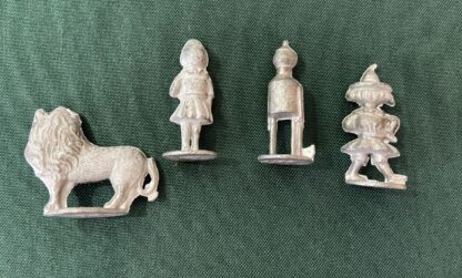 wonderful game of oz 1921 pewter figurines