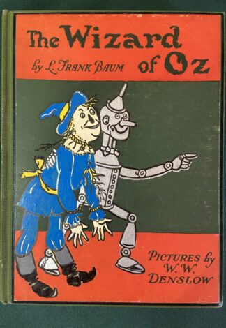 Wizard of Oz Book 5th Edition Bobbs Merrill L Frank Baum