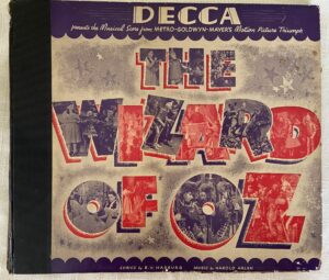 Wizard of Oz Decca 1939 78 Record Music Set