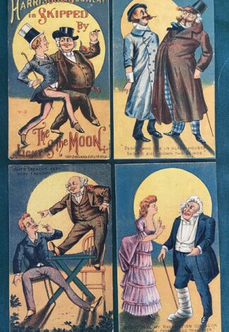 W W Denslow Trade Cards Skipped by the light of the moon