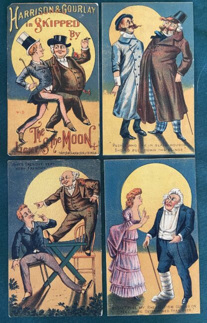 W W Denslow Trade Cards Skipped by the light of the moon