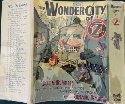 Wonder City of Oz Book 1st edition dust jackeet 1940