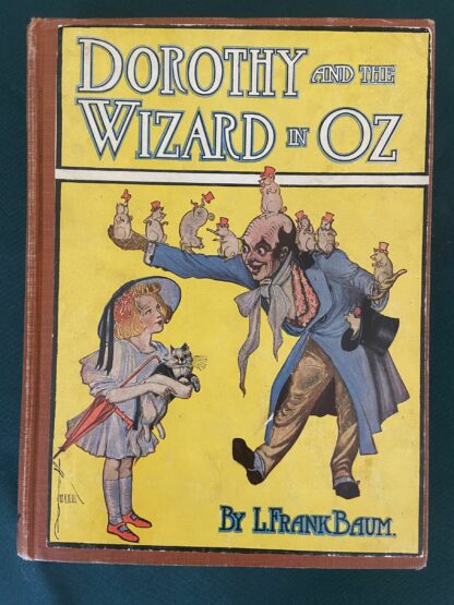 Dorothy and the Wizard in Oz Book L Frank Baum Color Plates