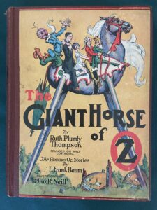 Giant Horse of Oz Book 1928 Color Plates Ruth Plumly Thompson