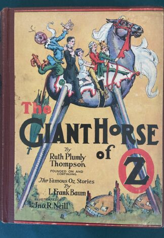 Giant Horse of Oz Book 1928 Color Plates Ruth Plumly Thompson