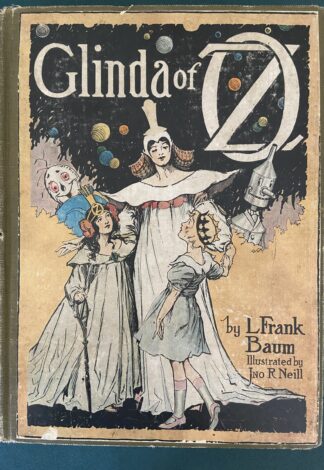 Glinda of Oz Book 1920 L Frank Baum Color Plates