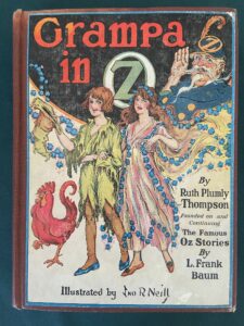 Grampa in Oz Book 1924 Color Plates Ruth Plumly Thompson