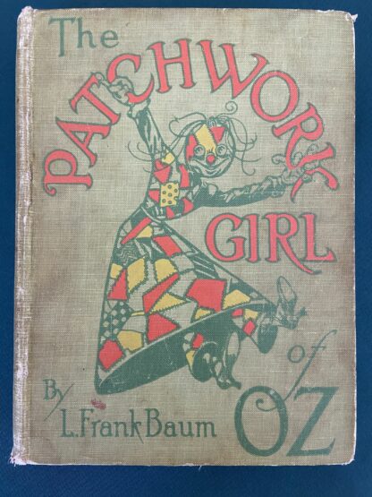 Patchwork Girl of Oz Book l frank baum 1st edition 1913