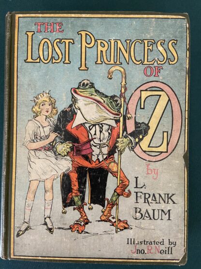 Lost Princess of Oz Book L Frank Baum Color Plates