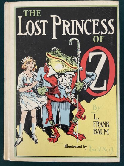 Lost Princess of Oz Book Signed by Oz 1960s